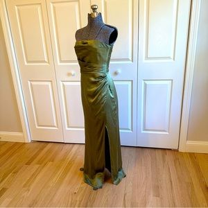 Reformation Barrow Silk Dress